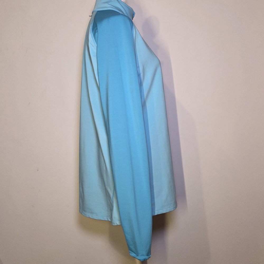 Nike Light Blue Quarter-Zip Pullover - Picture 3 of 5